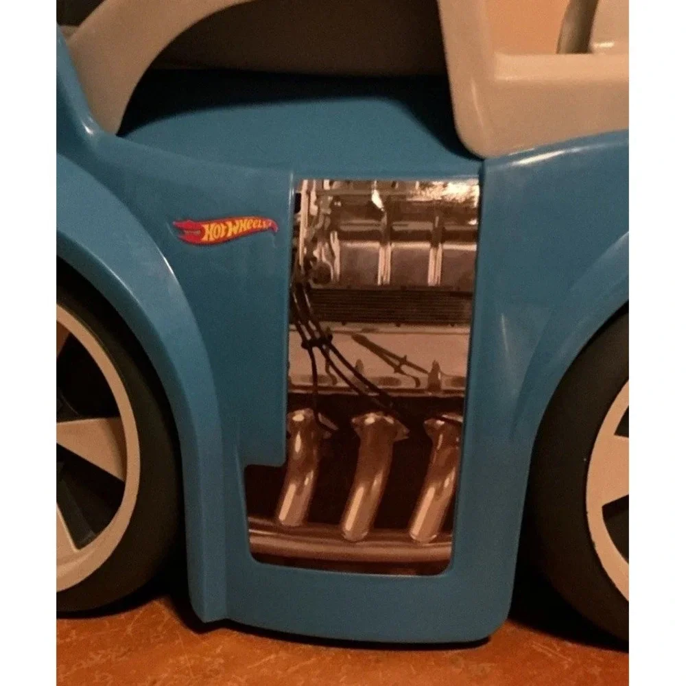 Hot Wheels Blue Race Car Potty Training Toilet Includes Detachable Toddler - Picture 5 of 14